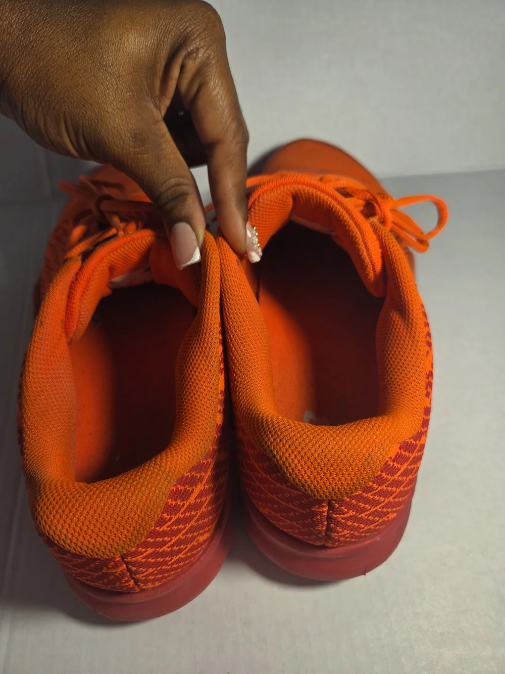 New Balance Orange Men Athletic Sneakers